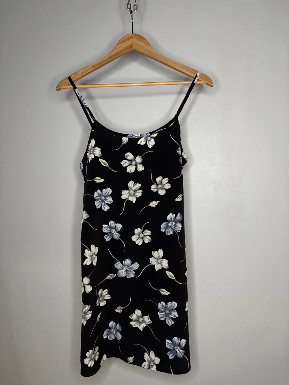 90’s Floral Slip Mini Dress Size Medium Made in USA